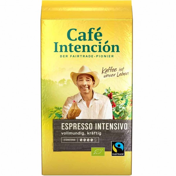 Cafe Intencion Espresso Intensivo gemahlen 250g MHD:30.10.23