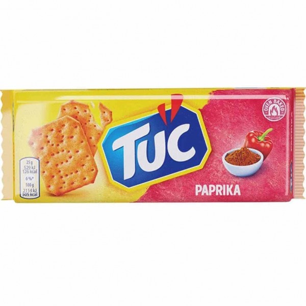 TUC Cracker Paprika 100g MHD:30.10.23