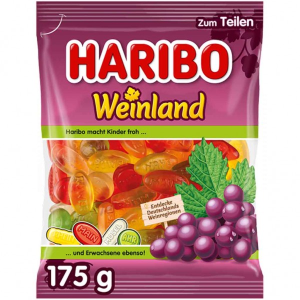 Haribo Weinland 175g MHD:28.2.25