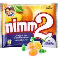 Nimm2 Orangen & Nimm2 Orangen & Zitronen Bonbons 451g MHD:30.3.26