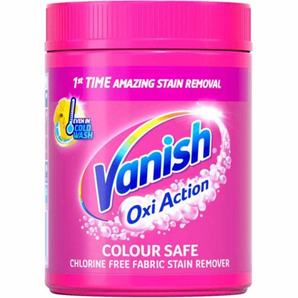 Vanish Fleckenentferner Pulver Oxi Action Pink 1kg