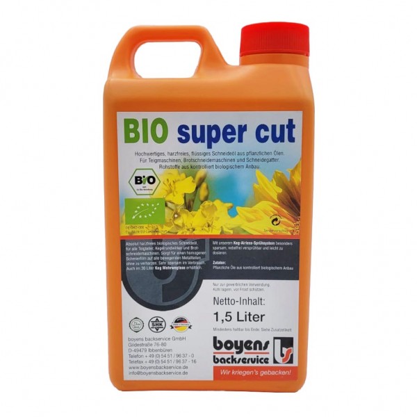 Bio Super cut Schneideöl 1500ml MHD:30.4.23