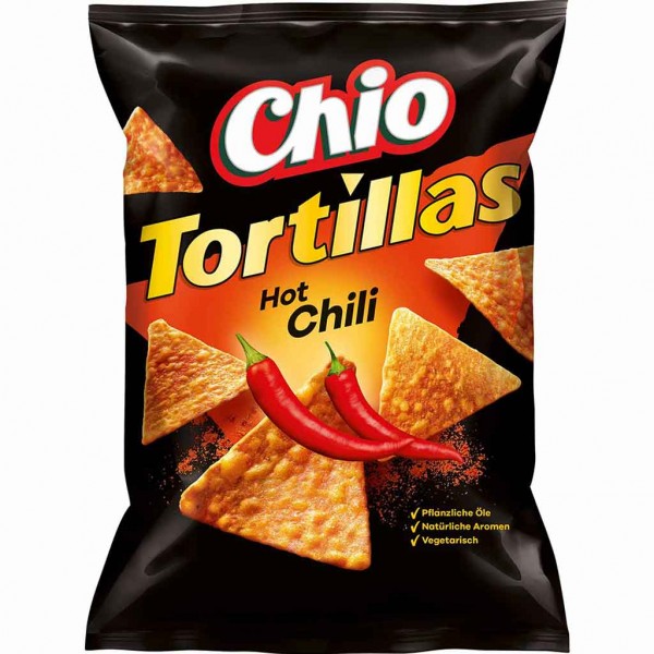 Chio Tortillas Hot Chili 110g MHD:29.4.24