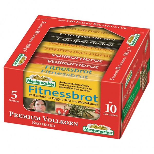 Mestemacher Brotkorb Premium Vollkorn 500g MHD:30.3.24