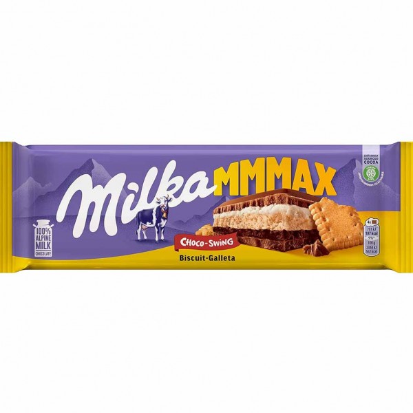 Milka Tafelschokolade MMMAX Choco Swing 300g MHD:5.7.24