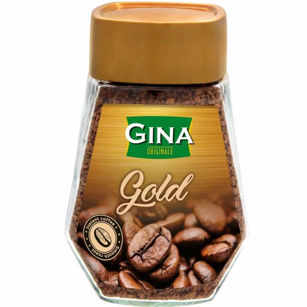 Gina Instant Kaffee Gold 200g MHD:1.5.25