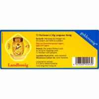 Langnese Landhonig goldcremig Portionen 72x20g=1440g MHD:22.9.25