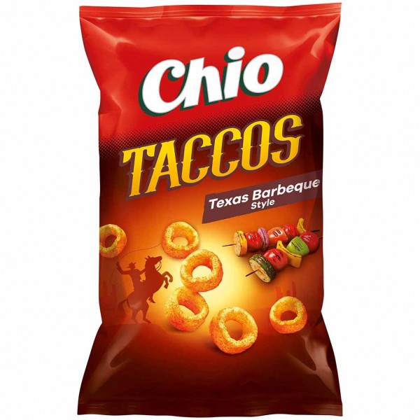 Chio Taccos Texas Babeque Style 75g MHD:28.8.23