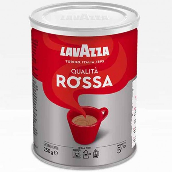 Lavazza Qualita Rossa gemahlen Dose 250g MHD:30.5.25