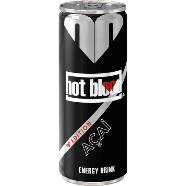 hot blood Energy Drink Acai 250ml
