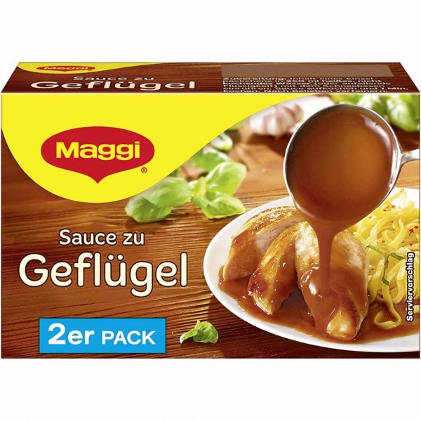 Maggi Sauce zu Geflügel 2er Pack = 500ml MHD:30.1.24