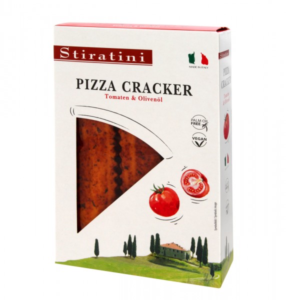 Stiratini Pizza Cracker Tomaten &amp; Olivenöl 100g MHD:14.2.24
