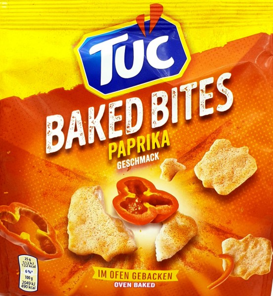 TUC Baked Bites mit Paprika 110g