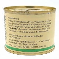 Rehm Schinkenwurst 200g, Schwabenwurst, 4006552134411, front