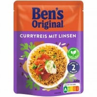 BEN's Original™ Curryreis mit Linsen 6x220g = 1,32kg, 3487400007278