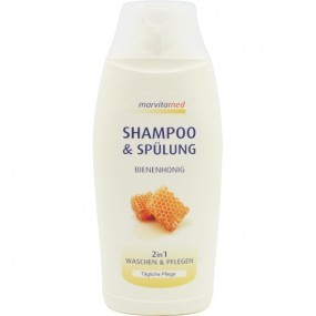 Shampoo &amp; Spülung mit Bienenhonig von Marvitamed 250ml