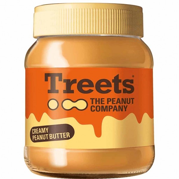 Treets Creamy Peanut Butter 340g MHD:1.11.24