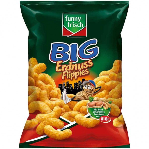 funny frisch Big Erdnuss Flippies 175g MHD:19.6.23