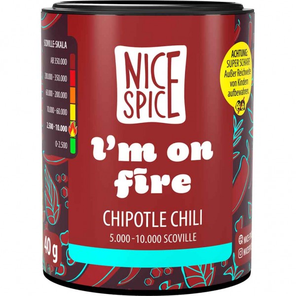 Nice Spice Im an fire Chipotle Chili 40g MHD:30.10.25