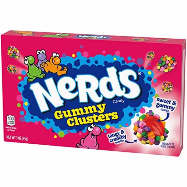 Nerds Gummy Clusters 85g MHD:28.9.24