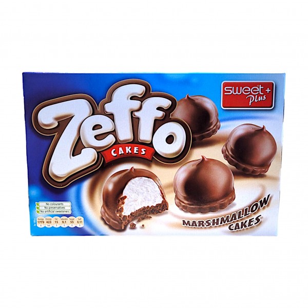 Zeffo Cakes Marshmallow Kekse mit Schokoüberzug150g MHD:30.7.24