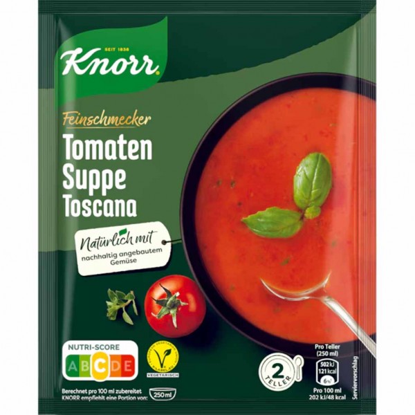 Knorr Feinschmecker Tomaten Suppe Toscana 59g MHD:30.6.25
