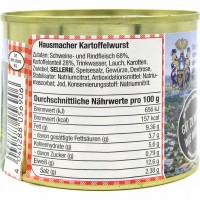 Hausmacher Kartoffelwurst 200g von Kübler MHD:12.10.24