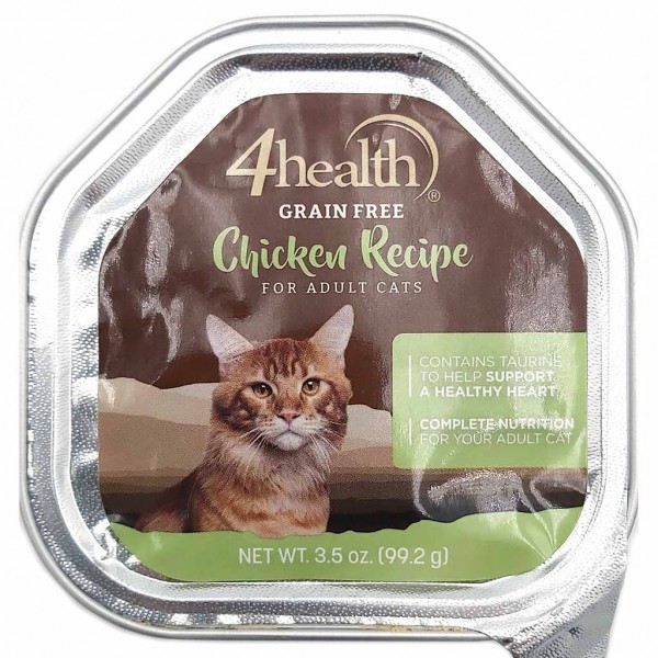 Katzenfutter Chicken Recipe 99,2 g 4 Health Grain free for Adult Cats