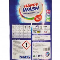 Vollwaschmittel 150 Wäschen von Happy Wash 10kg