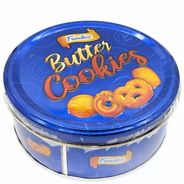 Fundiez Butter Cookies in Deko Blechdose 125g