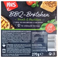 Ibis BBQ Brötchen Tomaten - Basilikum 270g MHD:13.6.23