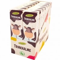 Woogie Trinkhalme Cocoa 10er 60g MHD:15.9.25