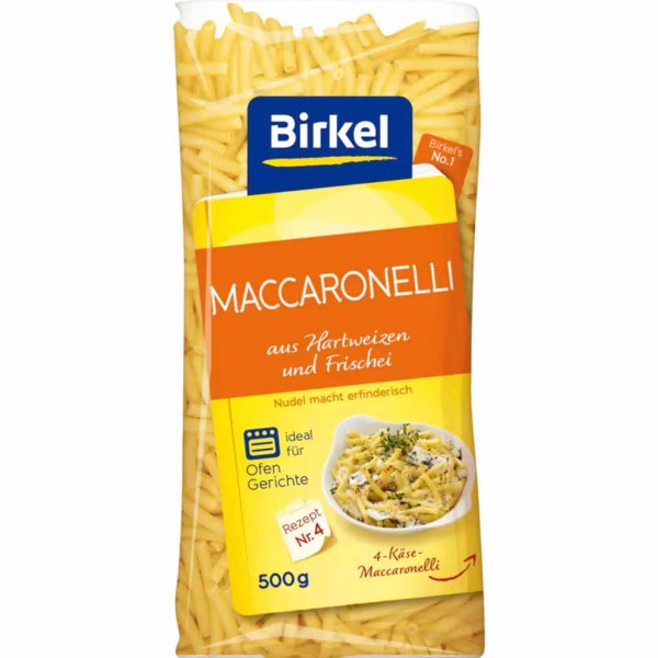 Birkel Nudeln Maccaronelli 500g MHD:1.10.26