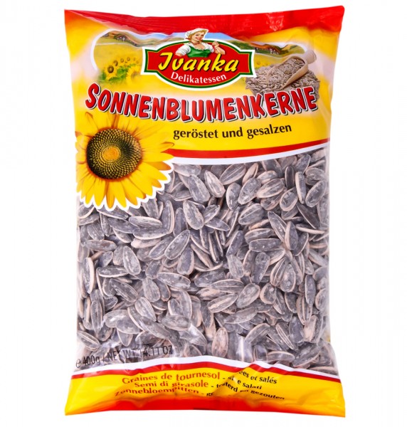 Ivanka Sonnenblumenkerne – geröstet und gesalzen 400g MHD:30.1.25