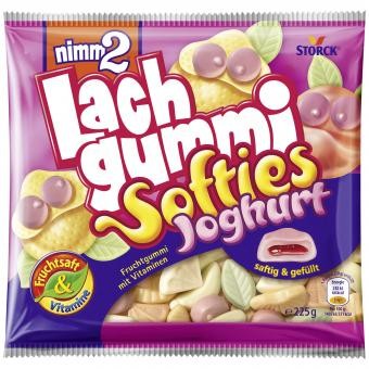 Storck Nimm2 Lachgummi Softies Joghurt 225g MHD:30.11.24