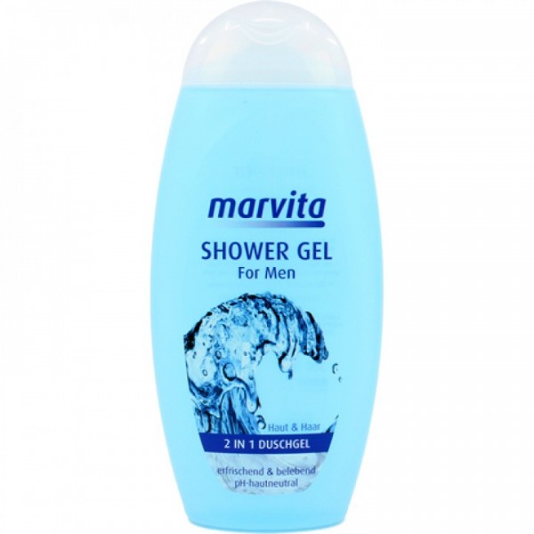 Shower Gel For Men von Marvita 300ml 2 in 1