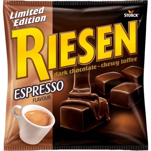 Storck Riesen dunkle Schokolade Espresso Geschmack 231g MHD:30.12.24