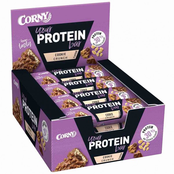 Corny Proteinriegel Cookie Crunch 12x45g=540g MHD:2.3.24