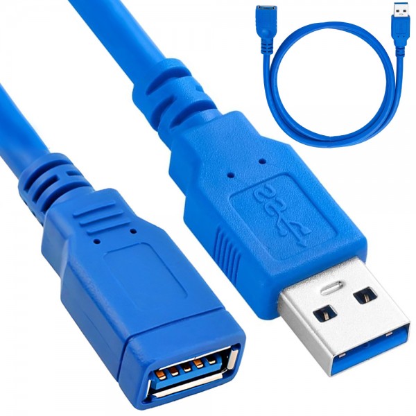 Abgeschirmtes USB 3.0-Adapterkabel 1,5 m