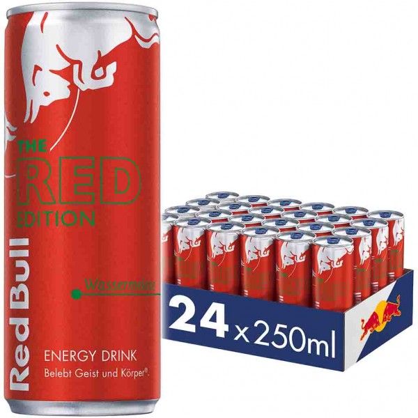 Red Bull The Red Edition Wassermelone DOSE 24x250ml=6L MHD:22.7.24