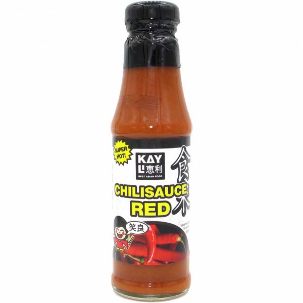 Kay-Li rote Chili Sauce sehr scharf 180ml MHD:4.7.24