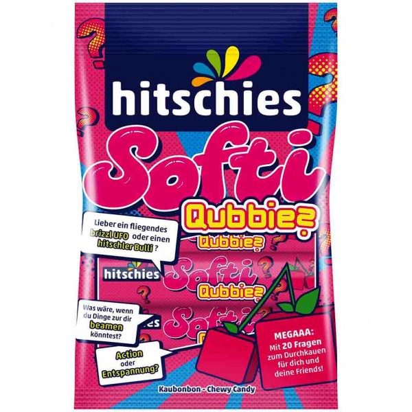 Hitschler hitschies Softi Qubbies Kirsche 80g MHD:30.10.25