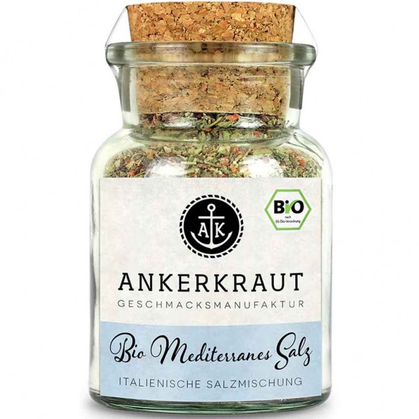 Ankerkraut BIO Mediterranes Salz 120g MHD:1.4.25
