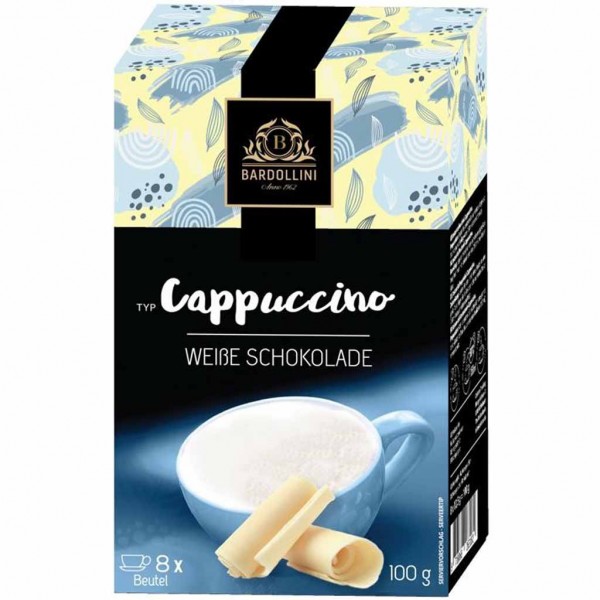 Bardollini Cappuccino weiße Schokolade 8er 100g MHD:15.8.25