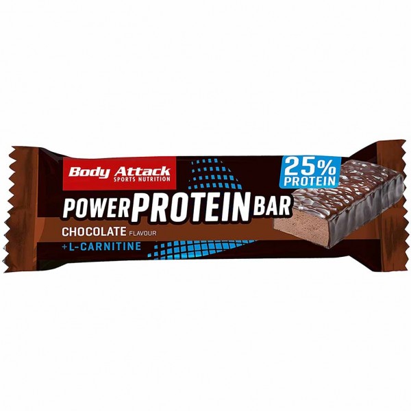 24x Body Attack Protein Riegel Chocolate á 35g=840g MHD:28.2.25