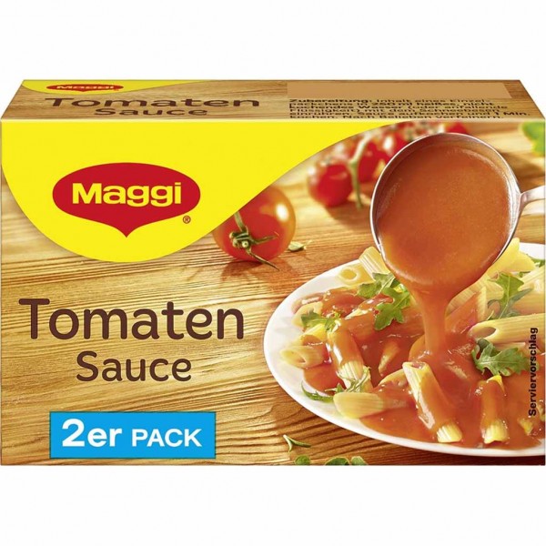 Maggi Tomaten Sauce 2er Pack = 500ml MHD:30.1.25