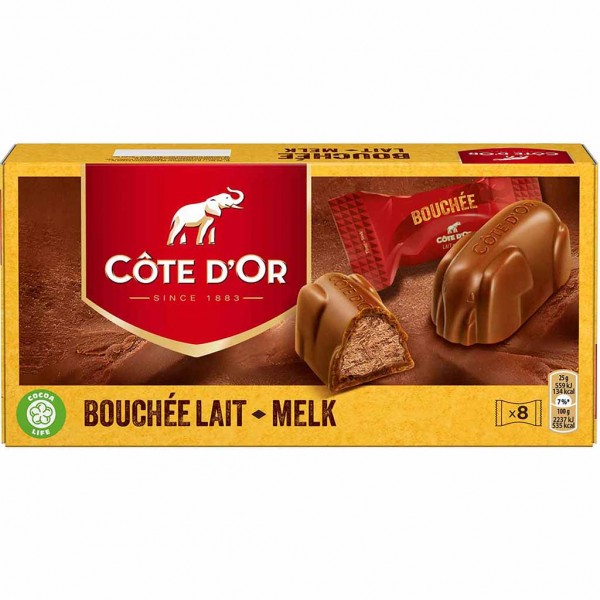 Cote D&#039;Or Bouchée Milch 8er 200g MHD:4.9.24