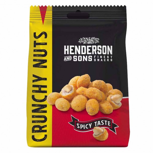 Henderson & Sons Crunchy Nuts Spicy Taste 125g