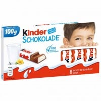 Kinder Schokolade mit je 8 Riegel 10 x 100g