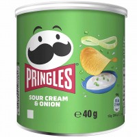 Pringles Sour Cream & Onion Snacksize 12 x 40g 480g
